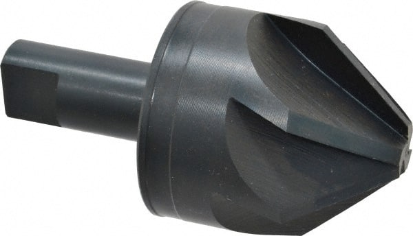 M.A. Ford - 2" Head Diam, 3/4" Shank Diam, 6 Flute 82° High Speed Steel Countersink - Americas Industrial Supply