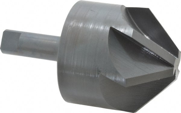 M.A. Ford - 3" Head Diam, 3/4" Shank Diam, 6 Flute 90° High Speed Steel Countersink - Americas Industrial Supply