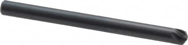 M.A. Ford - 1/8" Head Diam, 1/8" Shank Diam, 6 Flute 120° High Speed Steel Countersink - Americas Industrial Supply