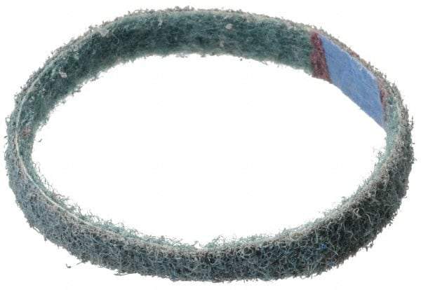 Brite Star - 1/2" Wide x 12" OAL, Aluminum Oxide Abrasive Belt - Aluminum Oxide, Very Fine, Nonwoven, Series SC-BS - Americas Industrial Supply