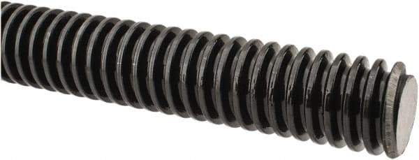 Keystone Threaded Products - 1-5 Acme, 6' Long, Alloy Steel Precision Acme Threaded Rod - Right Hand Thread, 2C Fit - Americas Industrial Supply