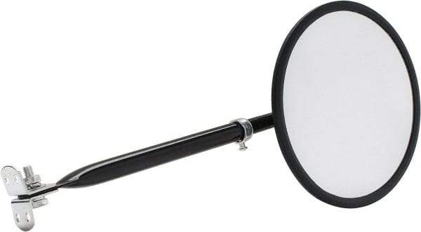 PRO-SAFE - Outdoor Round Vehicle/Utility Safety, Traffic & Inspection Mirrors - Glass Lens, 8" Diam - Americas Industrial Supply
