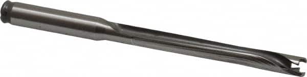Kennametal - 7.94 to 8.49mm Diam, 8xD, 68mm Max Depth, 3/8" Shank Diam, 78.8mm Flute, 123.83mm OAL, Replaceable Tip Drill - KTIP03125HP Insert, F Seat Size, Series KenTIP - Americas Industrial Supply
