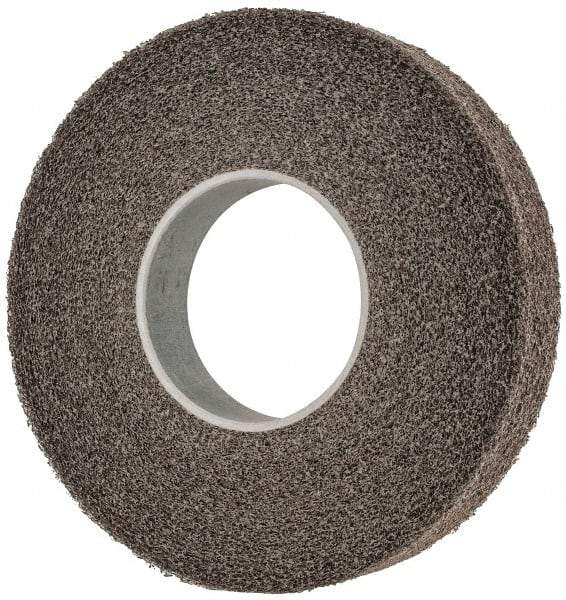3M - 12" Diam, 2" Face Width, 5" Center Hole, Medium Grade, Silicon Carbide Deburring Wheel - Convolute, Soft Density 2 Grade, 3,000 RPM - Americas Industrial Supply