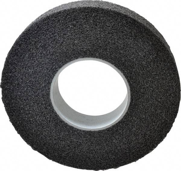 3M - 12" Diam, 2" Face Width, 5" Center Hole, Coarse Grade, Silicon Carbide Deburring Wheel - Convolute, Soft Density 2 Grade, 3,000 RPM - Americas Industrial Supply