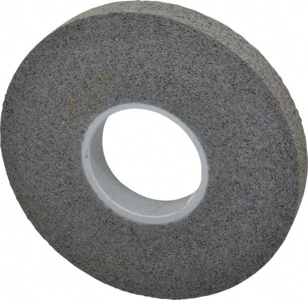 3M - 8" Diam, 1" Face Width, 3" Center Hole, Fine Grade, Silicon Carbide Deburring Wheel - Convolute, Hard Density 8 Grade, 4,500 RPM - Americas Industrial Supply
