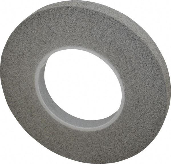 3M - 10" Diam, 1" Face Width, 5" Center Hole, Fine Grade, Silicon Carbide Deburring Wheel - Convolute, Hard Density 7 Grade, 3,600 RPM - Americas Industrial Supply