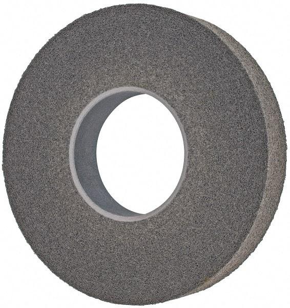 3M - 12" Diam, 2" Face Width, 5" Center Hole, Fine Grade, Silicon Carbide Deburring Wheel - Convolute, Soft Density 6 Grade, 3,000 RPM - Americas Industrial Supply
