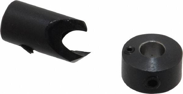 Vernon - 5/16" Cutter Diam, #16 Drill Combatibility, 1/4" Collar Thickness, Adjustable Depth Drill Countersink - Americas Industrial Supply
