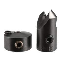 Vernon - 5/16" Cutter Diam, #30 Drill Combatibility, 1/4" Collar Thickness, Adjustable Depth Drill Countersink - Americas Industrial Supply