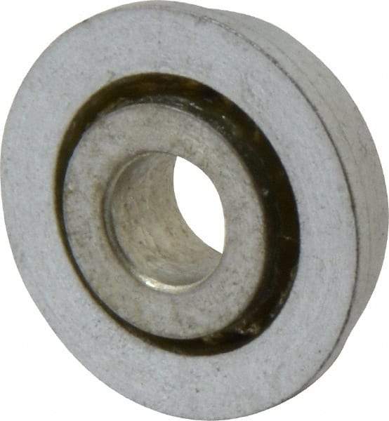 Value Collection - 5/16" Bore Diam, 7/8" OD, Open Unground Full Complement Radial Ball Bearing - With Flange, 1 Row, Round Bore, 341 Lb Dynamic Capacity - Americas Industrial Supply