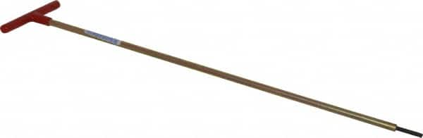 Made in USA - 5/32" Hex, T-Handle, Hex Key - 18" OAL, Chromalloy Steel, Inch System of Measurement - Americas Industrial Supply