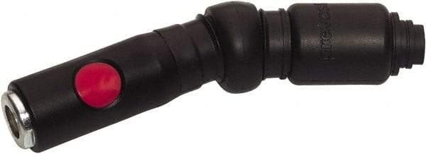 Prevost - 3/8 Swivel NPT Tru-Flate Automotive Pneumatic Hose Safety Coupler - Composite, 3/8" Body Diam - Americas Industrial Supply