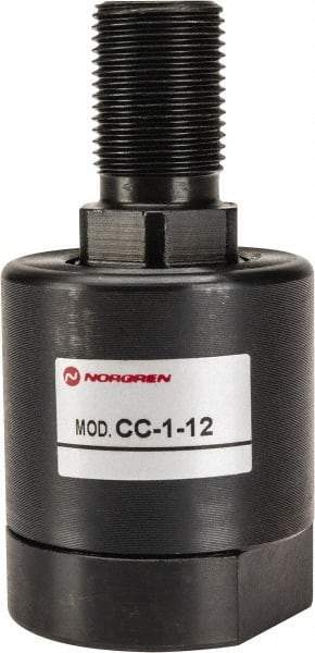 Norgren - Air Cylinder Rod Coupler - -20°F Min Temp, Use with 3-1/4" & 4" NFPA Cylinders - Americas Industrial Supply