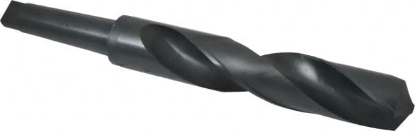 Interstate - 2-7/16", 5MT 118° Point High Speed Steel Taper Shank Drill Bit - Americas Industrial Supply