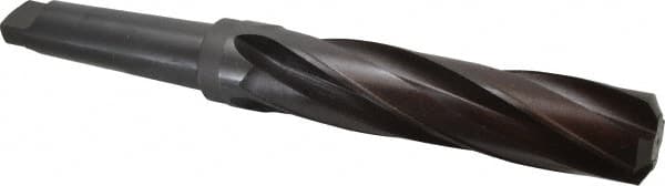 Interstate - 2-1/4" Diam, 4 Flute, High Speed Steel 5MT Shank Core Drill - Americas Industrial Supply
