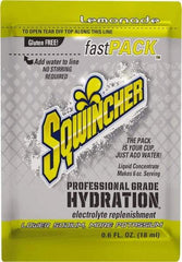 Sqwincher - 0.6 oz Pack Lemonade Activity Drink - Liquid Concentrate, Yields 6 oz - Americas Industrial Supply