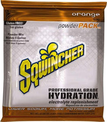 Sqwincher - 47.66 oz Pack Orange Activity Drink - Powdered, Yields 5 Gal - Americas Industrial Supply