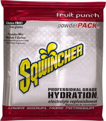 Sqwincher - 47.66 oz Pack Fruit Punch Activity Drink - Powdered, Yields 5 Gal - Americas Industrial Supply