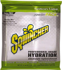 Sqwincher - 47.66 oz Pack Lemon-Lime Activity Drink - Powdered, Yields 5 Gal - Americas Industrial Supply
