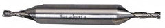 Hertel - 22mm, 1-9/16" LOC, 7/8" Shank Diam, 5-1/2" OAL, 2 Flute, Cobalt Square End Mill - Double End, Uncoated, Centercutting - Americas Industrial Supply
