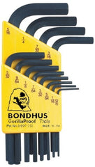 Bondhus - 12 Piece L-Key Hex Key Set - Americas Industrial Supply