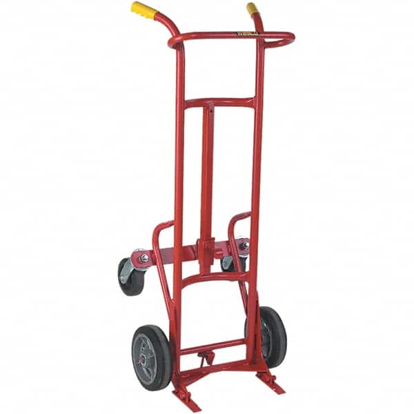 Wesco Industrial Products - 1,000 Lb Load Capacity, 30, 55 & 85 Gal Pail Tipper - 24" Wide x 58" High, 4 Steel Wheels - Americas Industrial Supply
