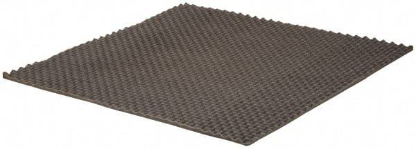 American Acoustical Products - 54" Long x 54" Wide x 1" Thick, Polyurethane Foam Sheet - ASTM Specification, Gray - Americas Industrial Supply