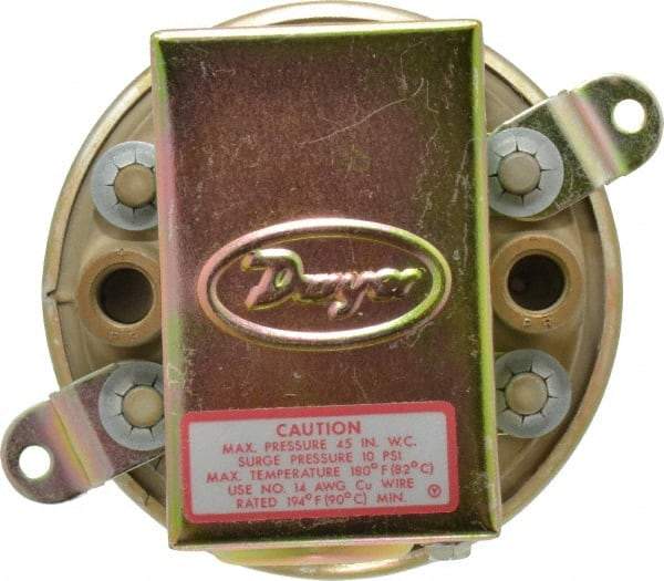 Dwyer - Low Differential Pressure Switch - 1/8 Inch Thread, 10 Maximum PSI, Low Differential Pressure Switches - Americas Industrial Supply