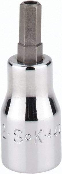 SK - 3/8" Drive, 7/32" Hex Bit Socket - 1-11/16" OAL, Tamper Resistant - Americas Industrial Supply