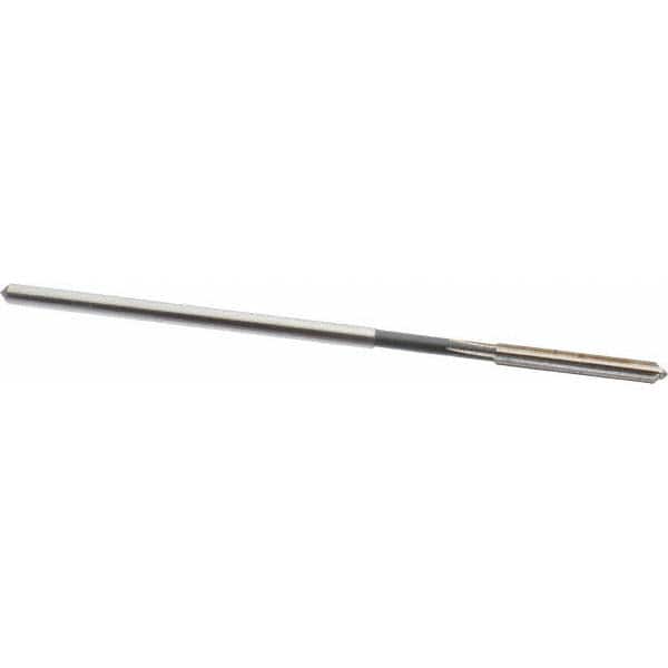 Interstate - 0.1275" High Speed Steel 6 Flute Chucking Reamer - Americas Industrial Supply