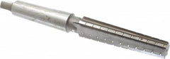 Interstate - 1.0167" Small End, 1.2893" Large End, 1-1/8" Tapered Shank, 5-1/4" Flute, 4MT Morse Taper Reamer - Americas Industrial Supply