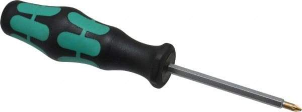 Wera - 2-3/8" Blade Length Posidrive Screwdriver - 5-5/8" OAL - Americas Industrial Supply