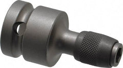 Wera - 1/2" Drive, 1/4" Insert, Hex Drive Bit Adapter - Quick Release, 1-15/16" OAL - Americas Industrial Supply