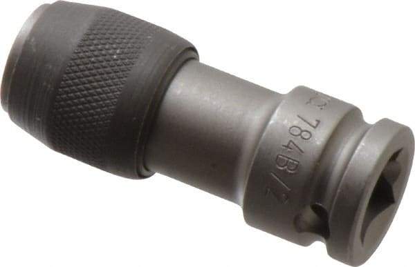 Wera - 3/8" Drive, 5/16" Insert, Hex Drive Bit Adapter - Quick Release, 1-15/16" OAL - Americas Industrial Supply