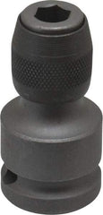 Wera - 1/2" Drive, 5/16" Insert, Hex Drive Bit Adapter - Quick Release, 1-15/16" OAL - Americas Industrial Supply