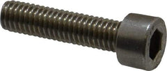 Value Collection - M6x1.00 Metric Coarse Hex Socket Drive, Socket Cap Screw - Grade 316 & Austenitic A4 Stainless Steel, Uncoated, Partially Threaded, 25mm Length Under Head - Americas Industrial Supply