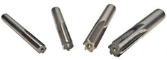 Value Collection - 5/16" to 1/2", Chucking Reamer Set - Straight Flute, Right Hand Cut, 4 Pieces - Americas Industrial Supply