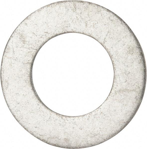 Value Collection - 1-3/4" Screw, Grade 2 Steel SAE Flat Washer - 1-7/8" ID x 3-3/8" OD, 0.201" Thick, Zinc-Plated Finish - Americas Industrial Supply