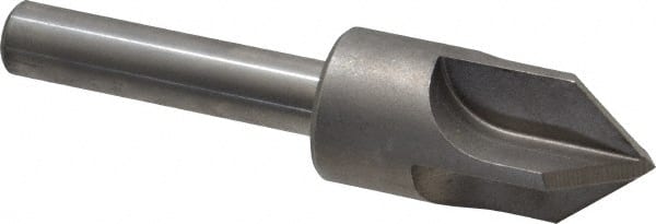 Keo - 1" Head Diam, 1/2" Shank Diam, 4 Flute 82° High Speed Steel Countersink - Americas Industrial Supply