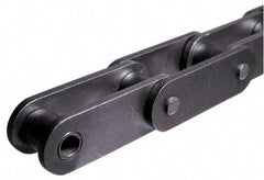 Browning - 1-1/4" Pitch, ANSI C2050, Conveyor Chain - Chain No. C2050, 10 Ft. Long, 0.4" Roller Diam, 3/8" Roller Width - Americas Industrial Supply