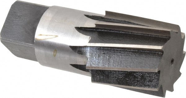 Interstate - 1-1/2" Pipe, 1.793" Diam, 1.684" Small End Diam, Straight Shank, 1-3/4" Flute, Taper Pipe Reamer - Americas Industrial Supply