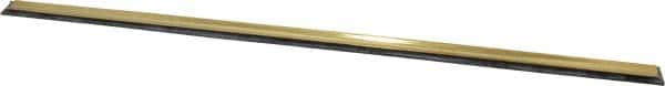 Unger - 22" Rubber Blade Window Washer/Squeegee - Black, Brass Holder - Americas Industrial Supply