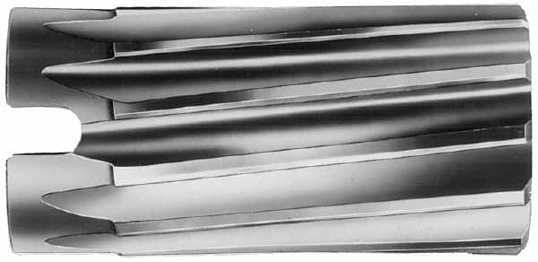 Made in USA - 1-11/16" Reamer Diam, Spiral Flute Shell Reamer - Americas Industrial Supply