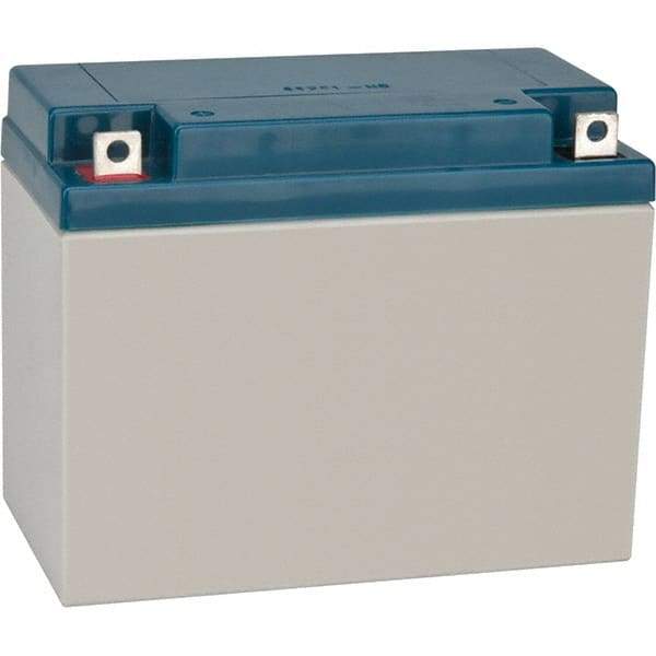 Mule - Lead-Acid, Nut/Bolt Terminal, 6 Volt, 20 Amp, Lead Rechargeable Battery - 6mm Hole Diam, 3.27" Wide x 4.92" High x 6.18" Deep - Americas Industrial Supply