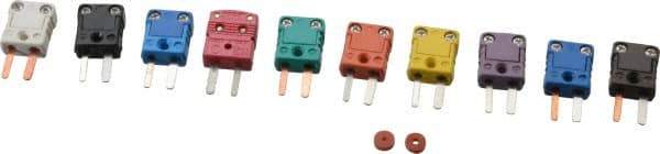 Fluke - 10 Piece Thermometer Mini Plug Kit - Americas Industrial Supply