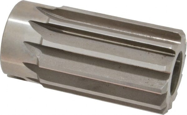 Made in USA - 1-1/2" Reamer Diam, Straight Flute Shell Reamer - Americas Industrial Supply