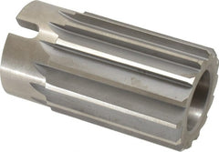 Made in USA - 2-1/16" Reamer Diam, Straight Flute Shell Reamer - Americas Industrial Supply