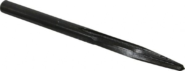 Made in USA - 5/16" Reamer Diam, 3/16" Small End Diam, 3/8" Diam Straight Shank, 2-3/4" Flute, Bridge Reamer - Americas Industrial Supply