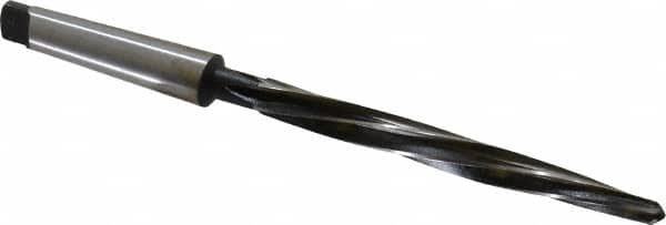 Interstate - 1/2" Reamer Diam, 5/16" Small End Diam, 2MT Morse Taper Shank, 5-1/8" Flute, Bridge Reamer - Americas Industrial Supply